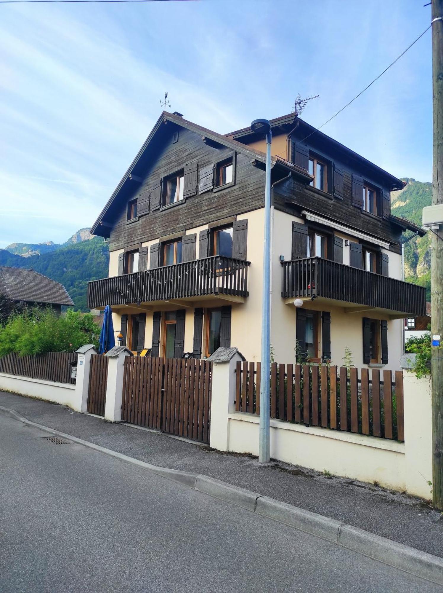 Maison Sallanches 12 Couchages ภายนอก รูปภาพ